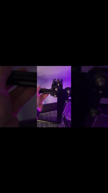 Super Speedy BIQU Hurakan 3D Printer Assembly #Shorts