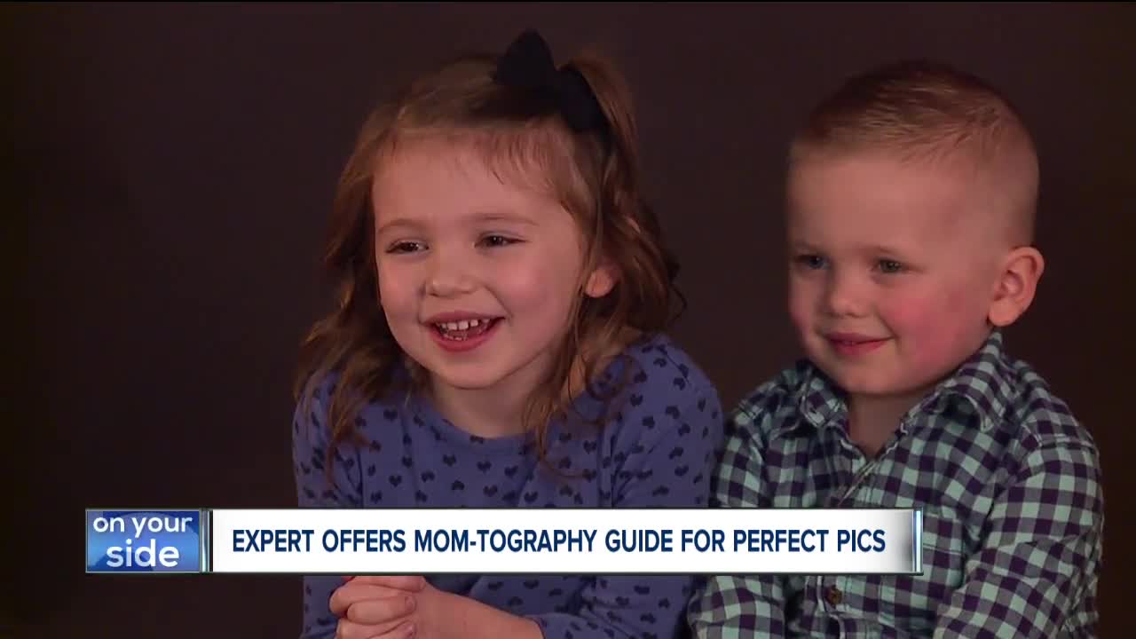 The 'momtography' guide gives tips and tricks to parents to help them take better pics of their kids