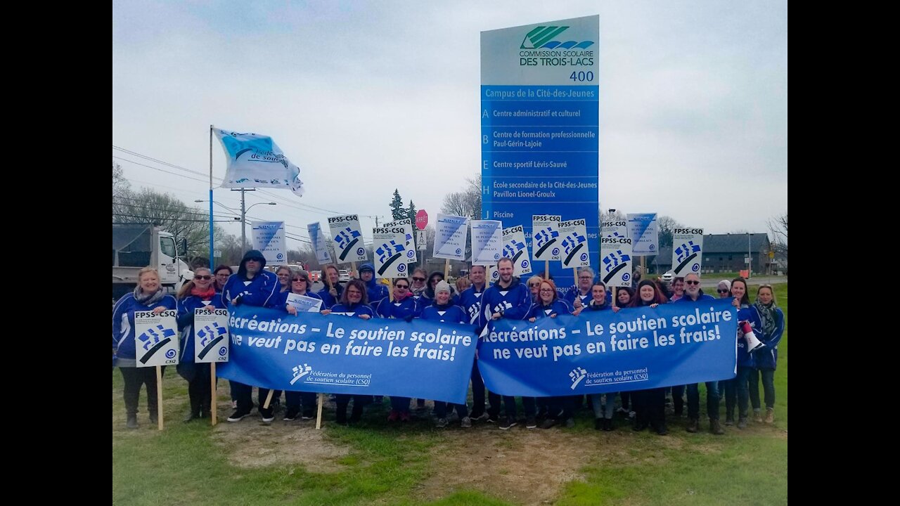 Éric Vézina sur le temps de récréation
