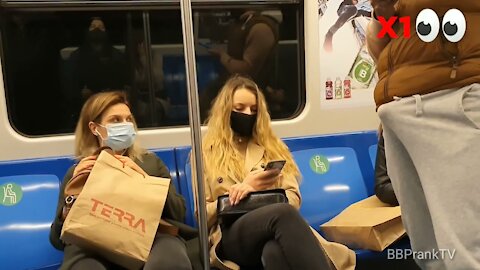 Best New Prank Video 2021 on Subway Train Way