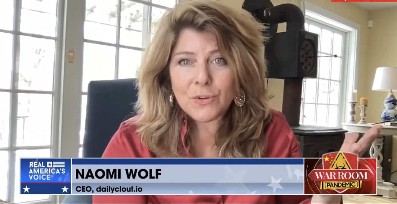 Dr. Naomi Wolf: "This Could Be Conspiracy for Murder"