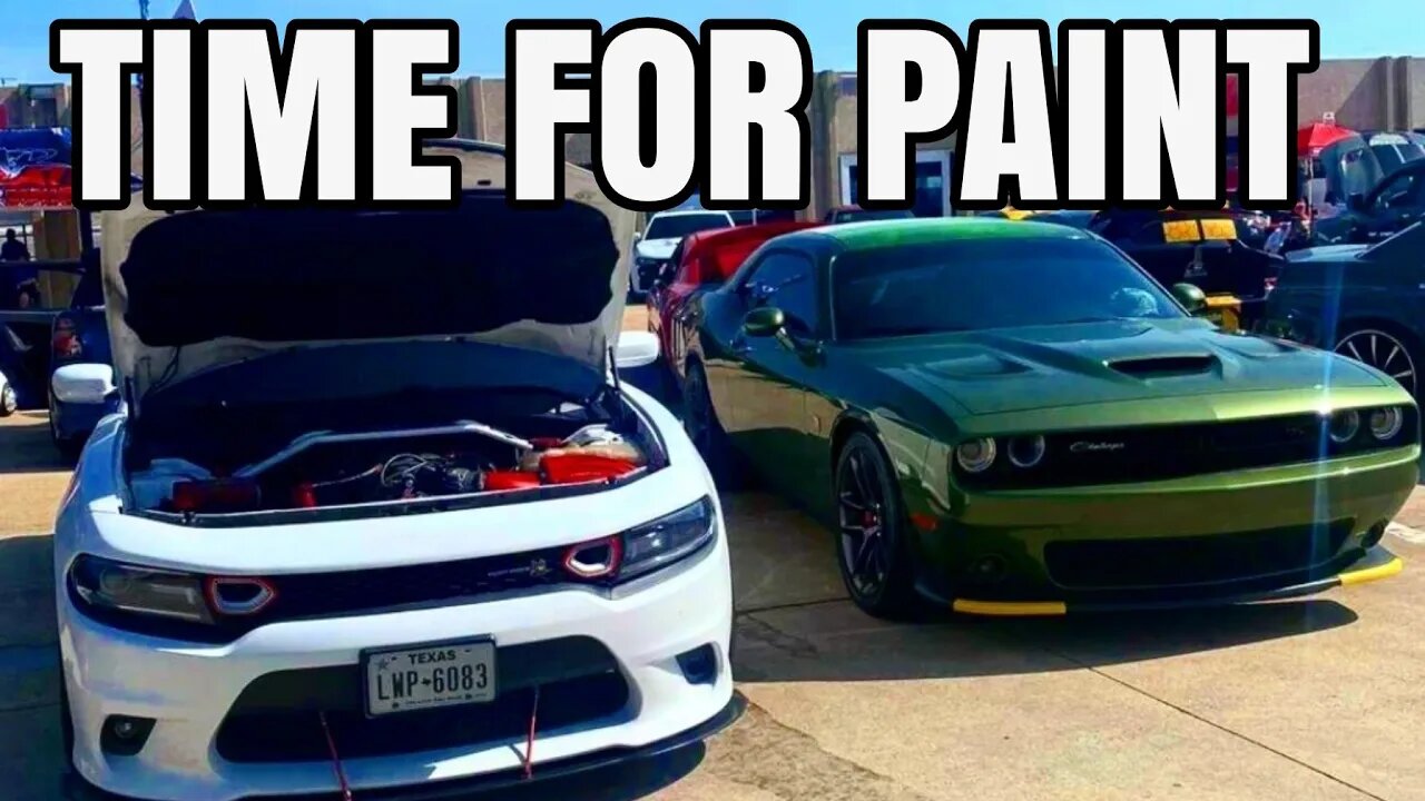 TIME FOR PAINT, 2020 CHALLENGER IS GETTING DONE, TIME TO FIX THIS MESS