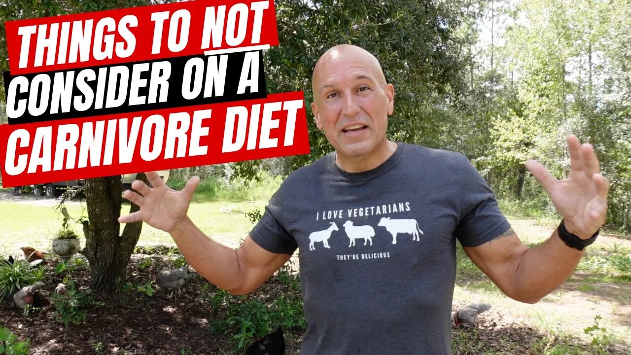 Meat is All My Body Needs, & Calories Are Ultimately Meaningless...