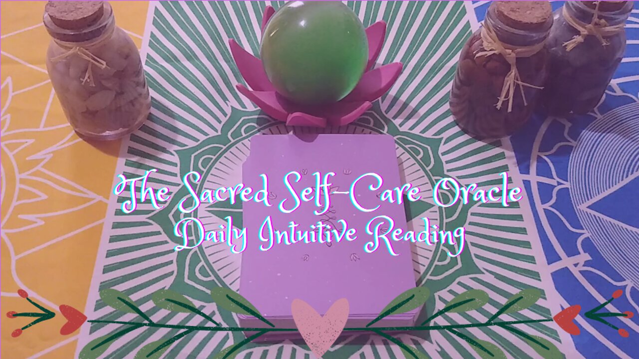 The Sacred Self-Care Oracle ~ Daily Intuitive Reading ~ Self Interpretation