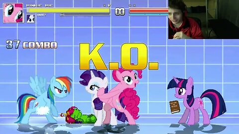 My Little Pony Characters (Twilight Sparkle And Rarity) VS Palmon The Digimon In An Epic Battle