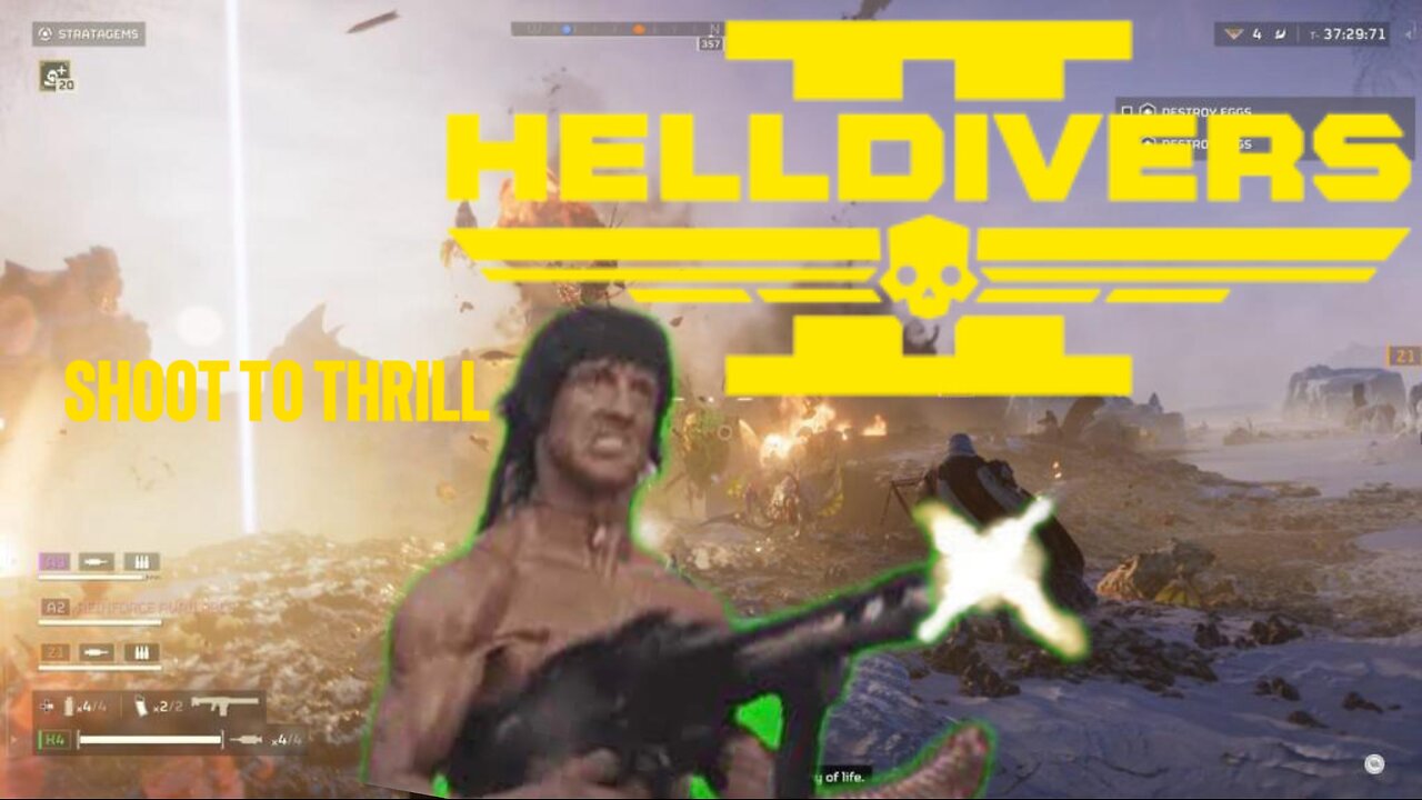 Shoot to Thrill - Helldivers 2