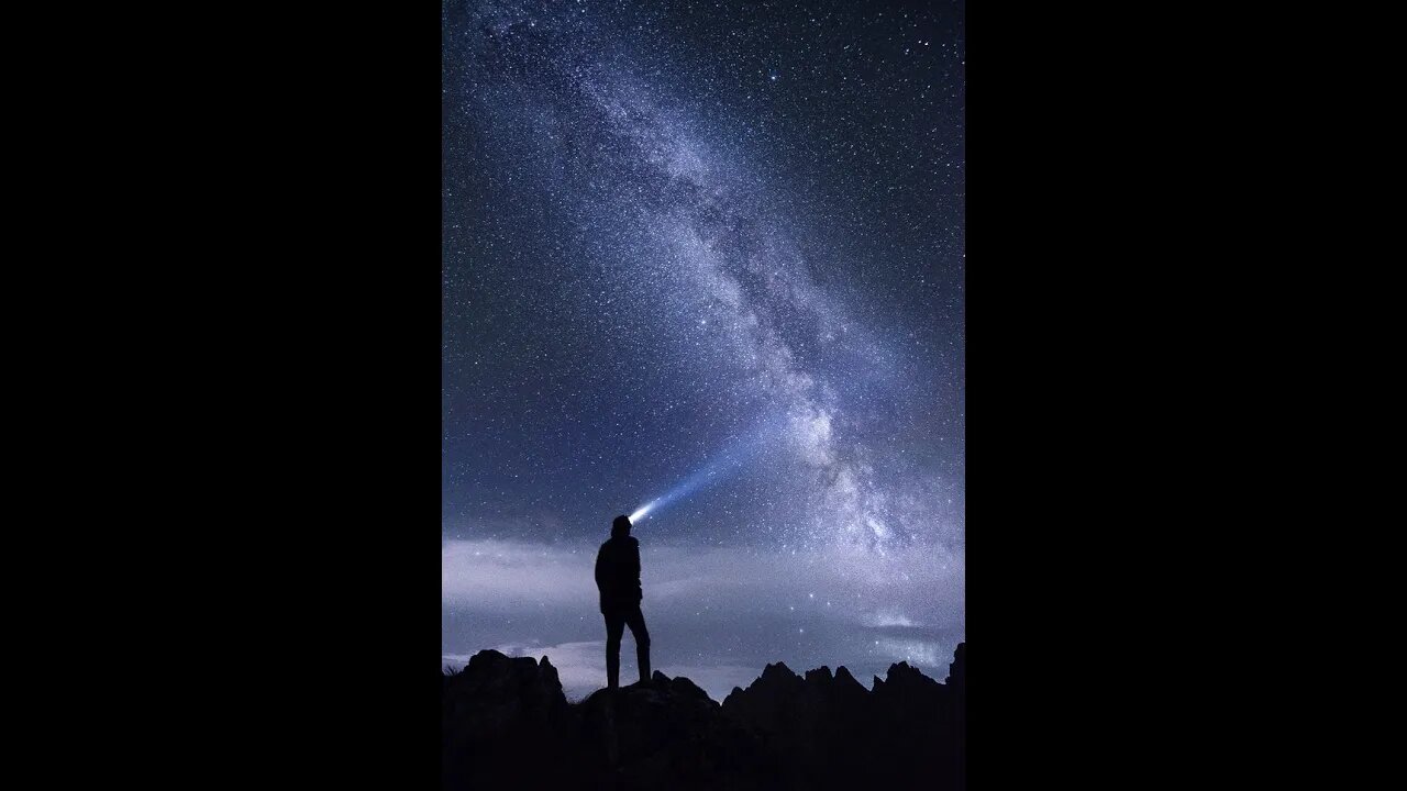 Amazing Time Lapse Milky Way with relaxing music #shorts