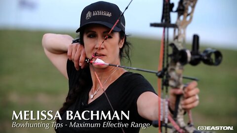 Melissa Bachman - Bowhunting Tips // Maximum Effective Range