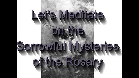 Sorrowful Meditation Rosary