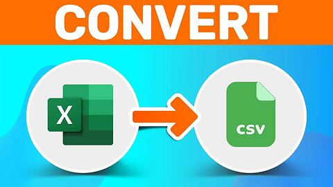 How To Convert Excel To CSV File