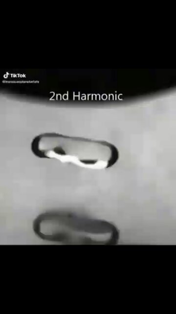 The effect of sound. And the harmonic(no sound)