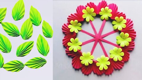 DIY Paper Wall Hanging / Very simple and easy wall hanging / Beautiful handmade diy