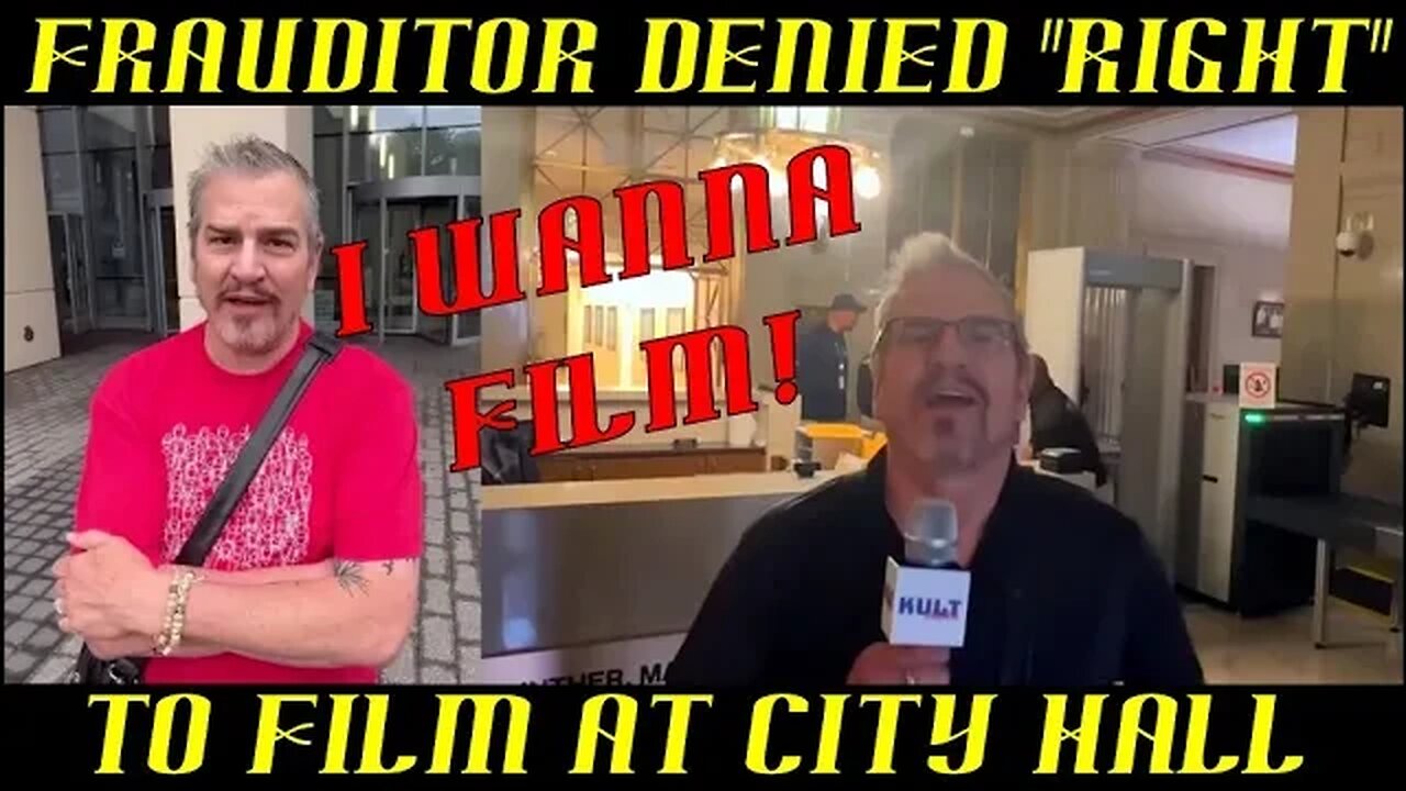 Frauditor Denied His "Right" to Take Pictures at City Hall in Columbus, OH