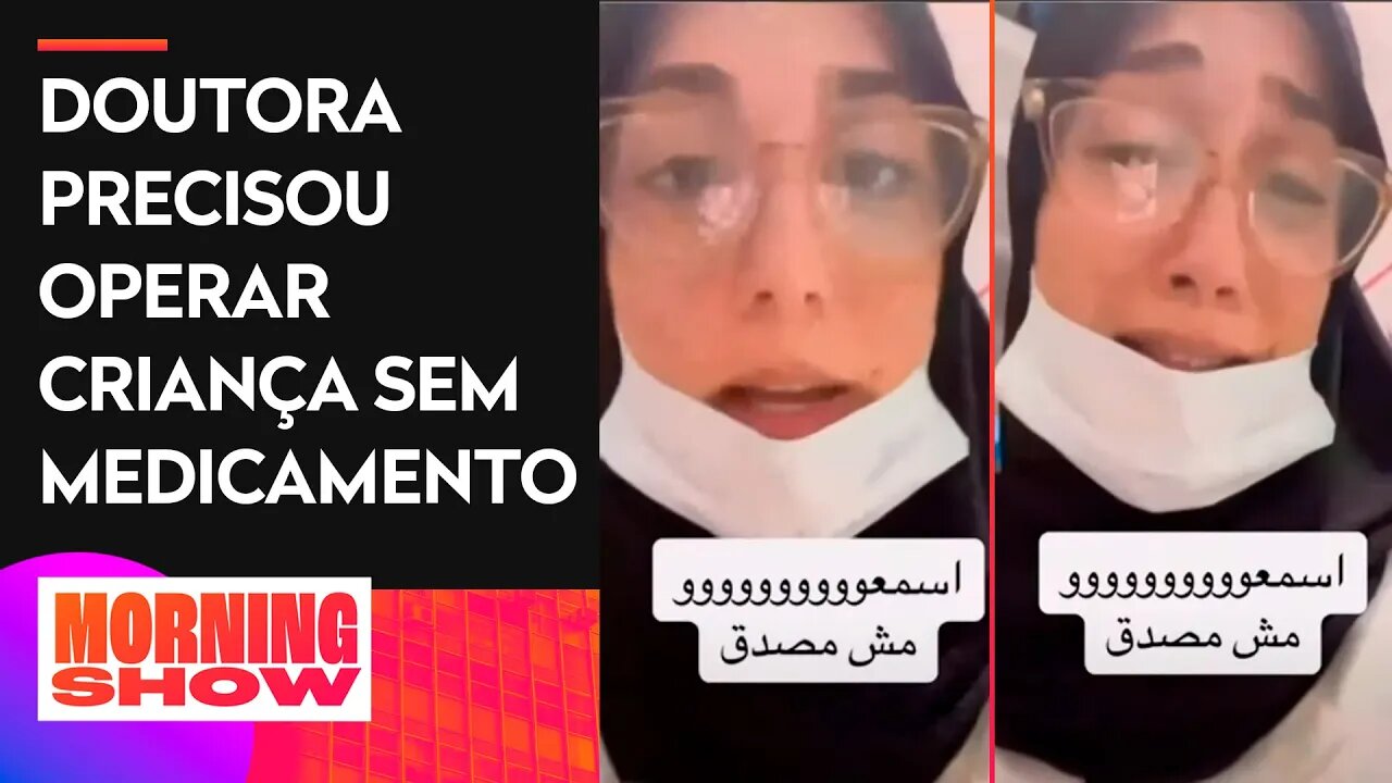 Médica diz que Hamas levou morfina de hospitais