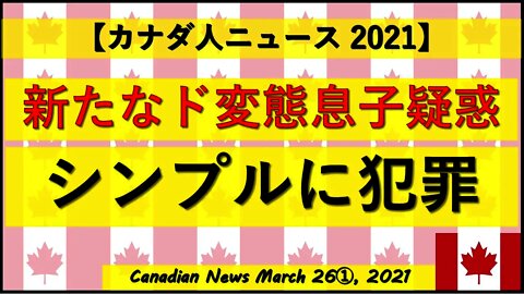 新たなド変態息子疑惑 シンプルに犯罪