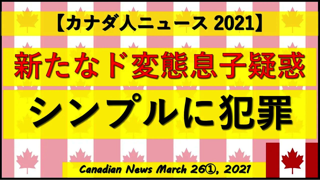 新たなド変態息子疑惑 シンプルに犯罪
