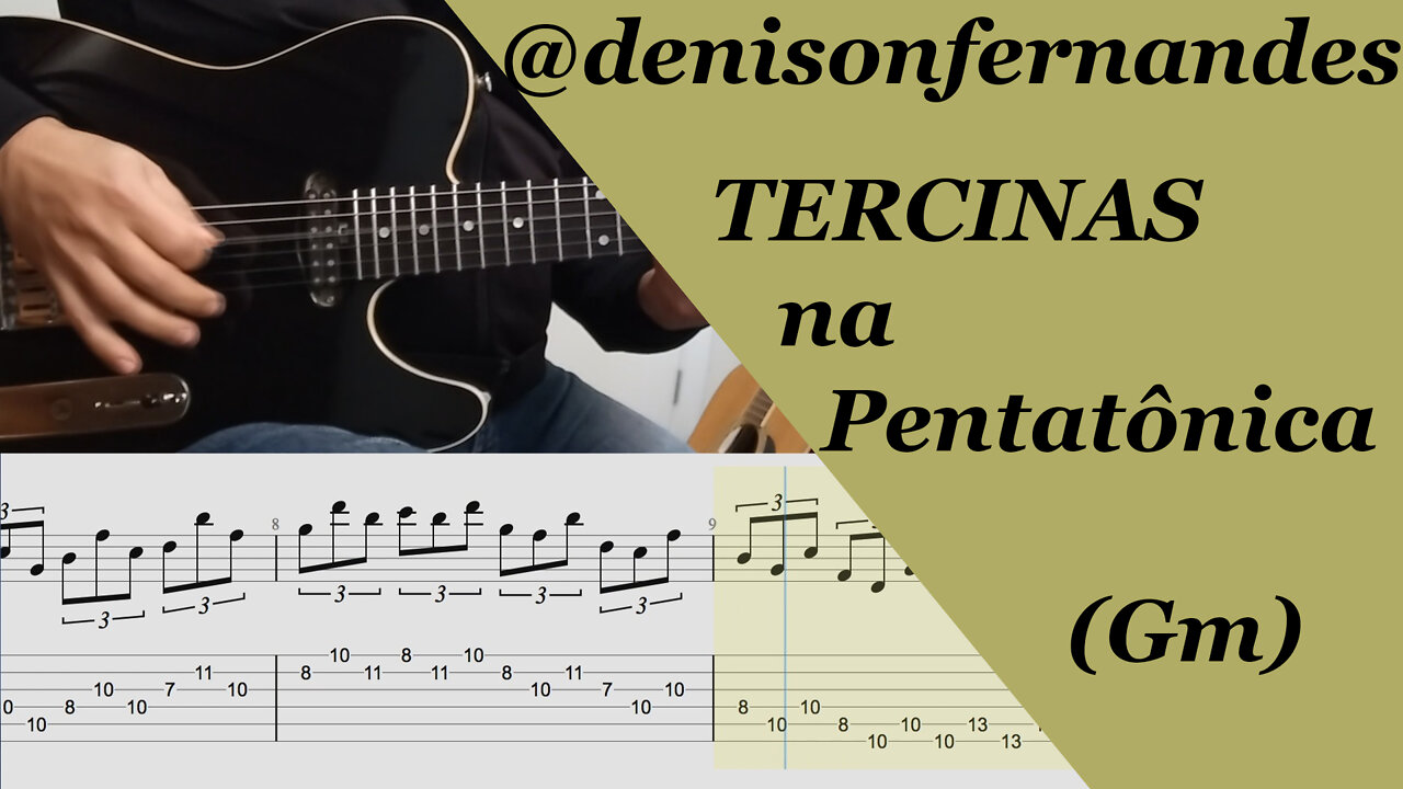 Triplets on the Pentatonic Scale / Tercinas na Pentatônica