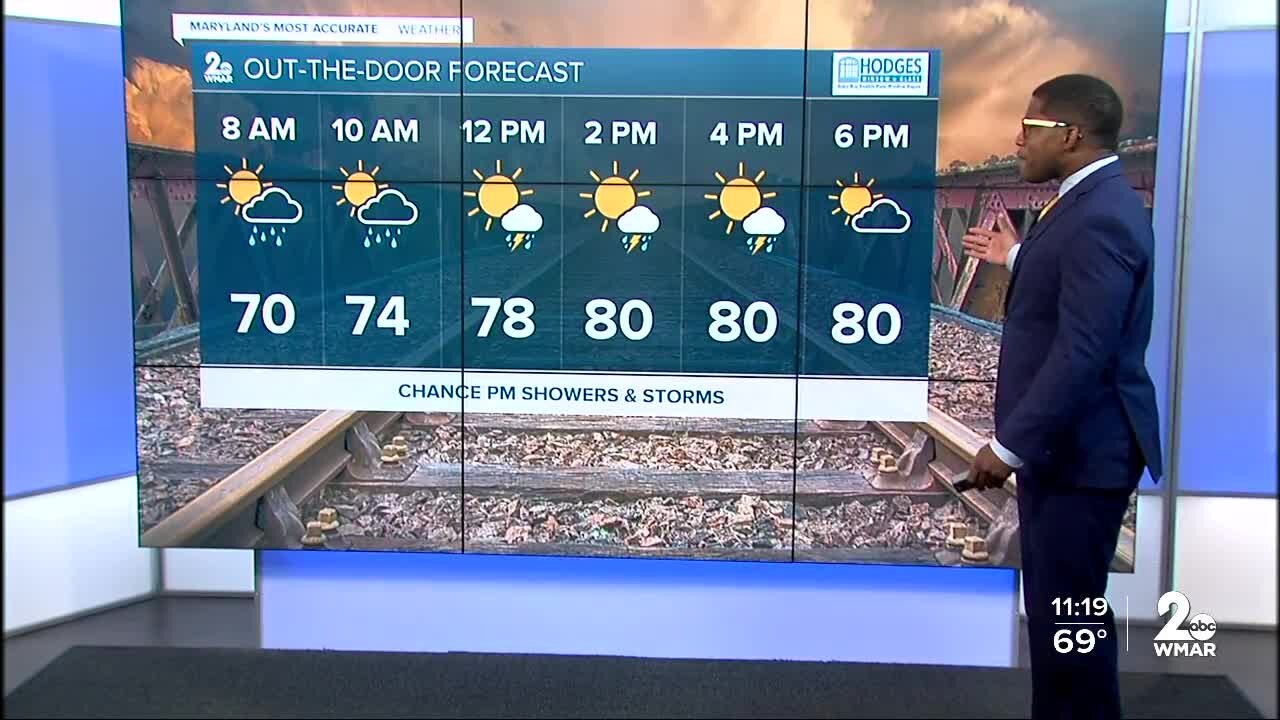WMAR-2 News Weather at 11
