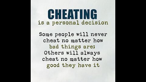 Cheating [GMG Originals]