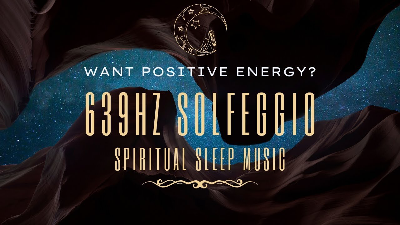 BLACK SCREEN Deep Sleep Music ✦ 639 Hz Solfeggio Frequency ✦ Self Love and Positive Connection