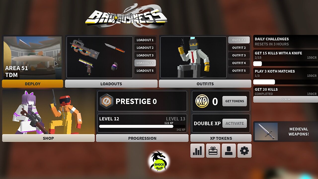 Le jeux le plus stylé du Roblox : Bad Business 🔫 Roblox Survie Free Game
