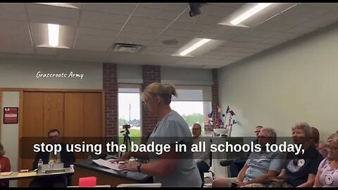 Mom MAIMS School Board For Allowing Woke Equality Badges To Be Worn By Teachers