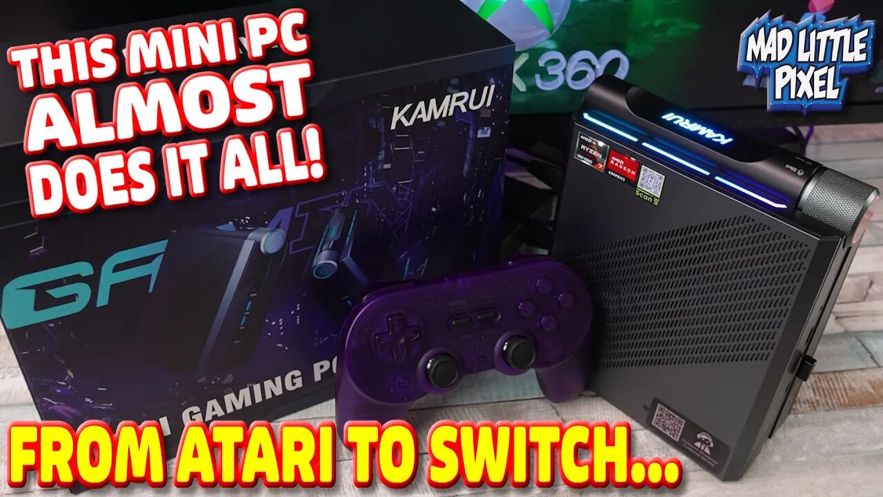 High End Emulation On A Mini Gaming PC! Kamrui AM08 Pro Testing Xbox 360, PS3 & BEYOND!