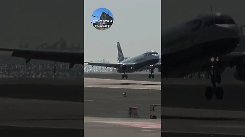 British Airways Landing at Gibraltar