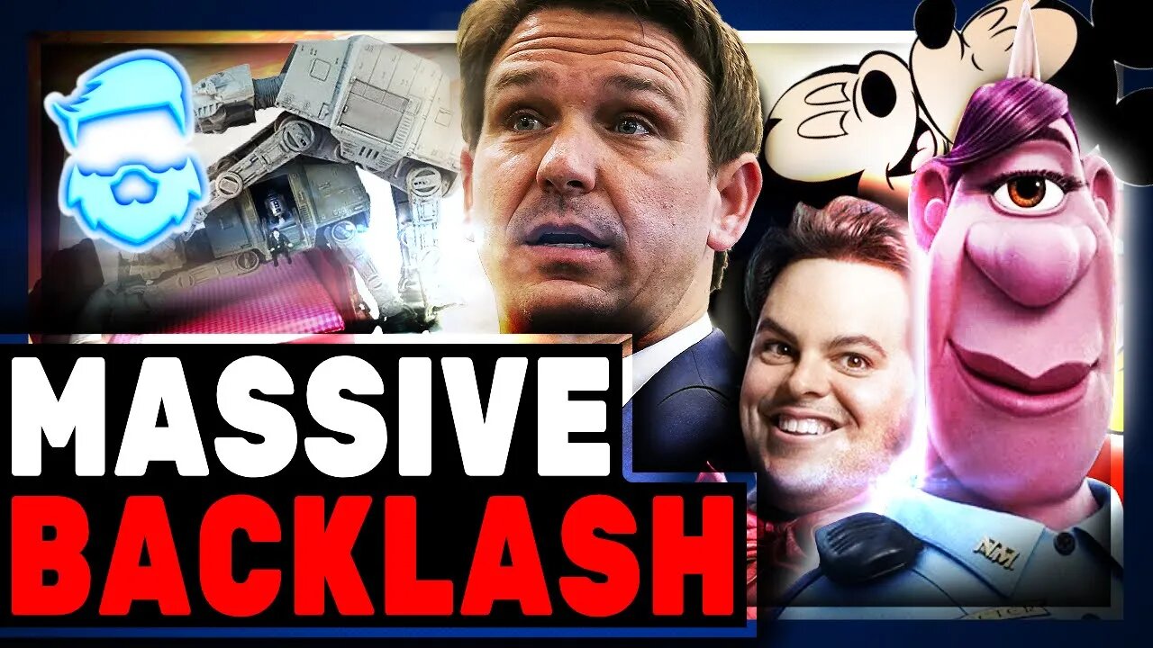 Disney Facing MASSIVE Backlash Today! Ron DeSantis Totally BLASTS Woke Disney!