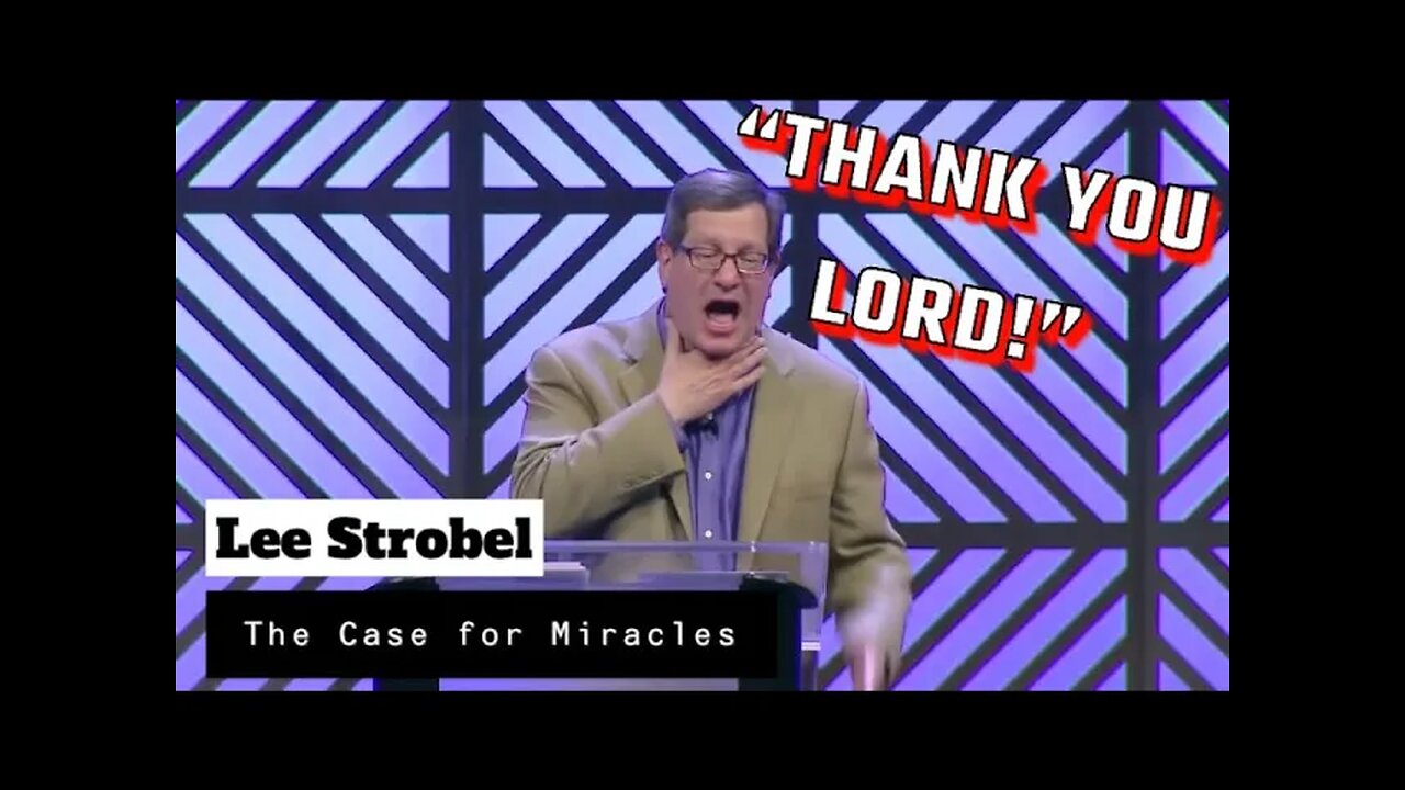 MIRACLE! God Heals Preacher’s Voice - Lee Strobel