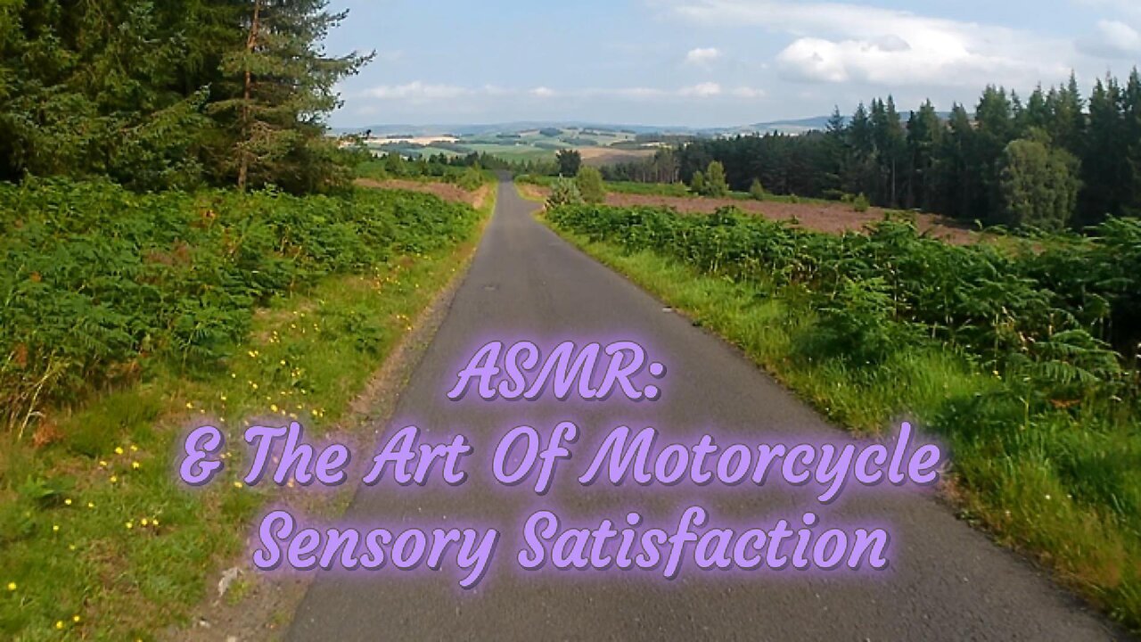 ASMR: & The Art of Motorcycle Sensory Satisfaction