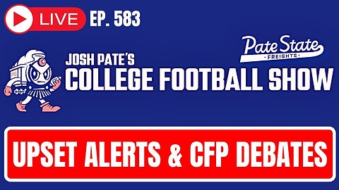 Week 13 Upset Alerts | CFP Schedule Debates | More Game Predictions | Pate State Mailbag Returns