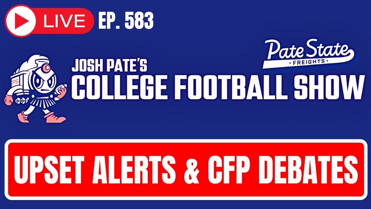 Week 13 Upset Alerts | CFP Schedule Debates | More Game Predictions | Pate State Mailbag Returns