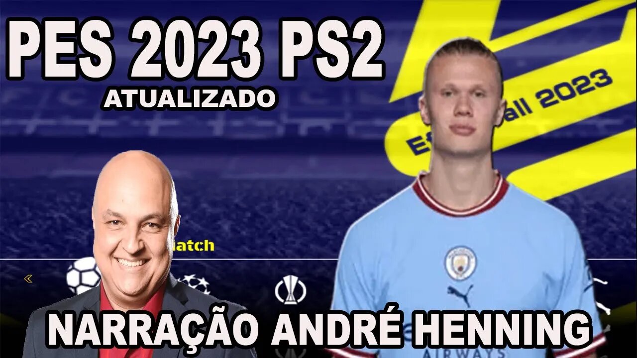 PES 2023 (PS2) DOWNLOAD ISO GRÁTIS ATUALIZADO PLAYSTATION 2