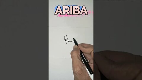 ARIBA | SIGNATURE | 2023