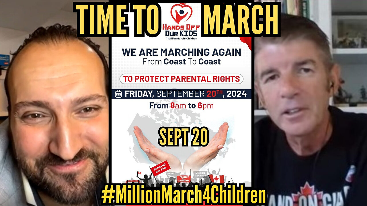 Canadians March Again! Interview with Kamel El-Cheikh on #millionmarch4children | Stand on Guard