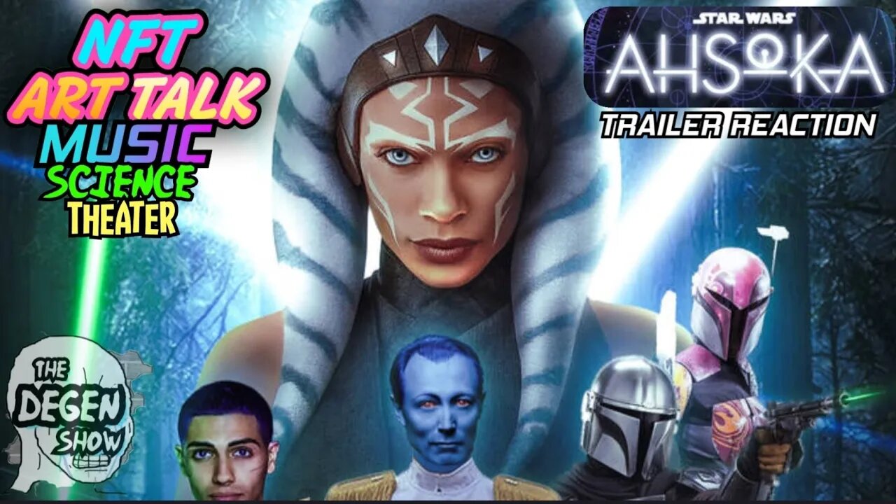 Ahsoka Star Wars Disney Series Movie Trailer Reaction (Vertical)