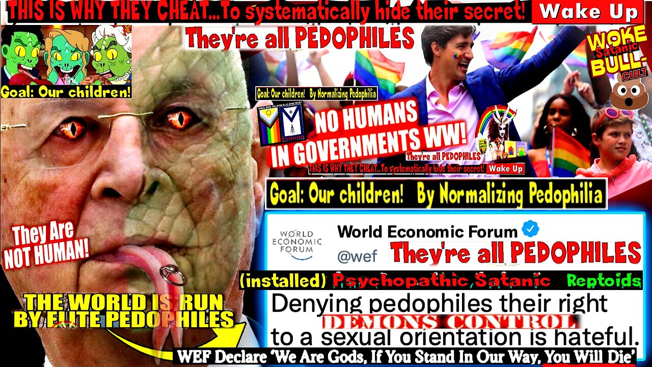 LGBTQ+ Leaders Sign WEF Treaty to Accept Pedophiles as 'Legally Protected Minority'