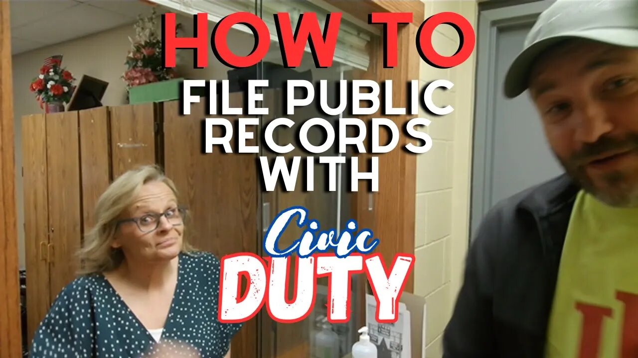 How file a public record request with Civic duty