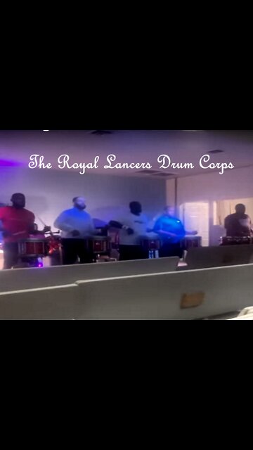 Royal Lancers Drums Corps Rehearsal - Practicing our new music