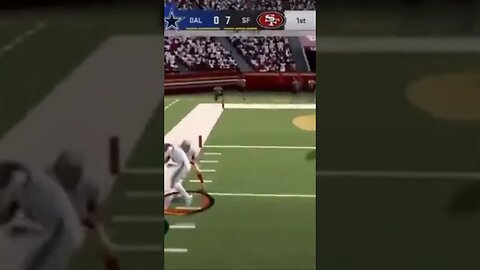 Old madden 20 clip of my friend trucking me with Dak Prescott