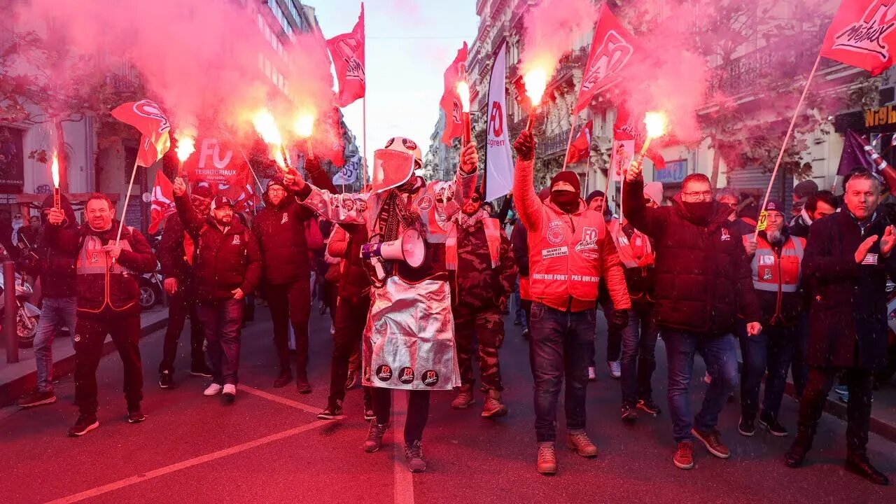 Riots Erupt in France After Pension Reforms