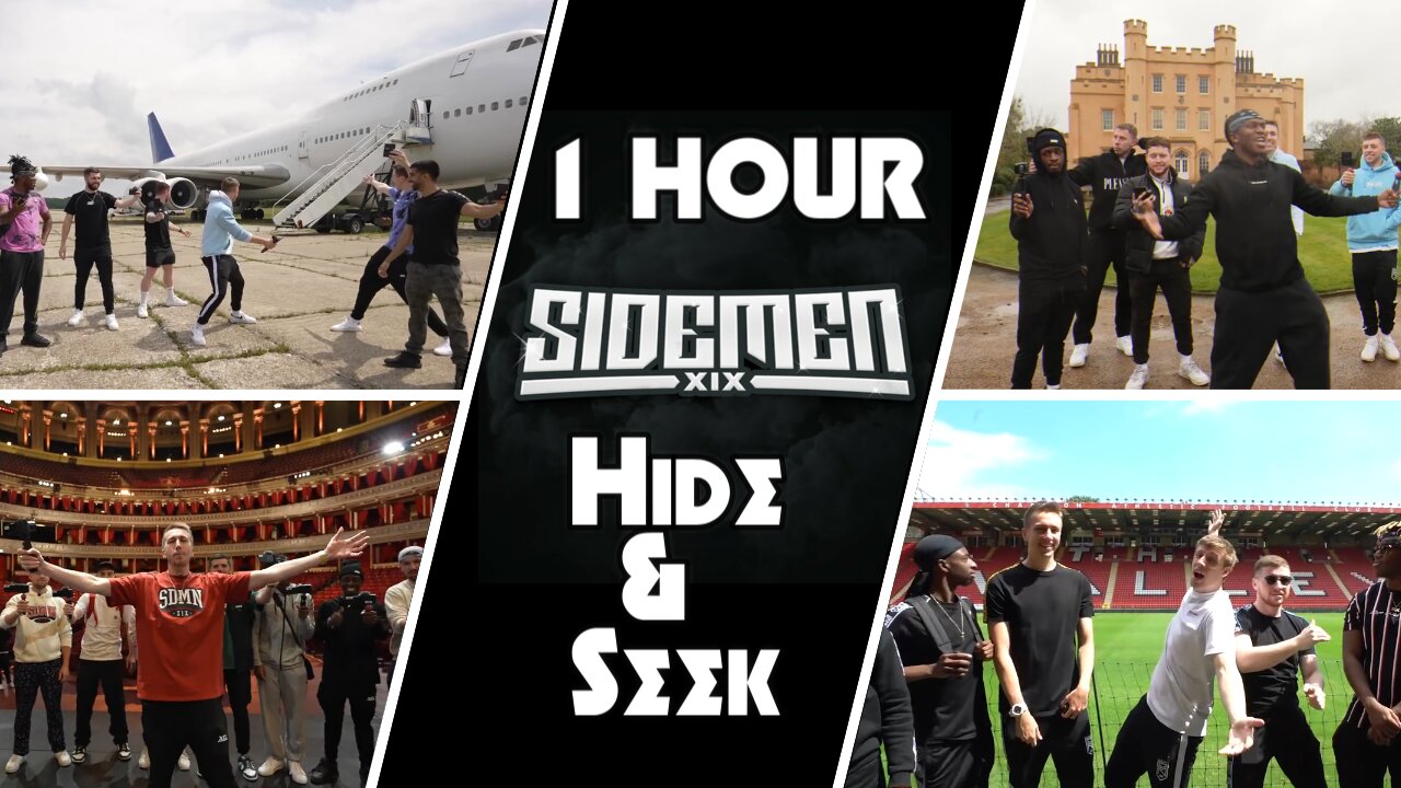 SIDEMEN FUNNIEST MOMENTS in HIDE & SEEK