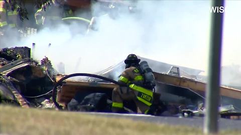 House explosion in Madison