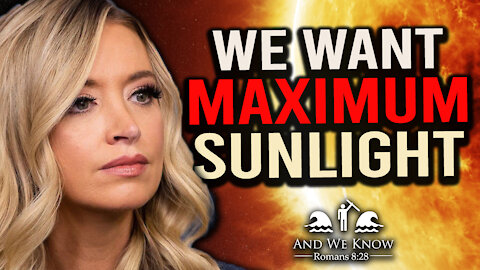 11.10.20: FIRE!!! "We want SUNLIGHT!" says Kayleigh McEnany