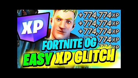 FORTNITE XP GLITCH MAP IN SEASON OG CHAPTER 4! (350,000 XP)