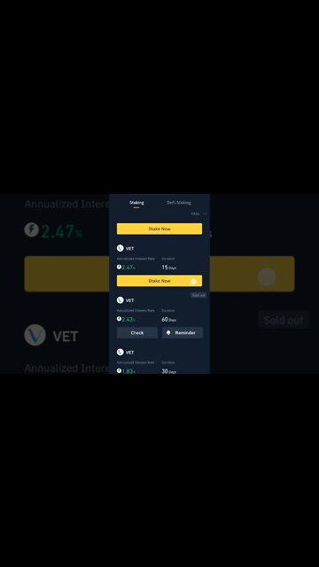 VECHAIN STAKING BINANCE EARN #staking #vechainpriceprediction #vechain #vechainanalysis #cryptonews