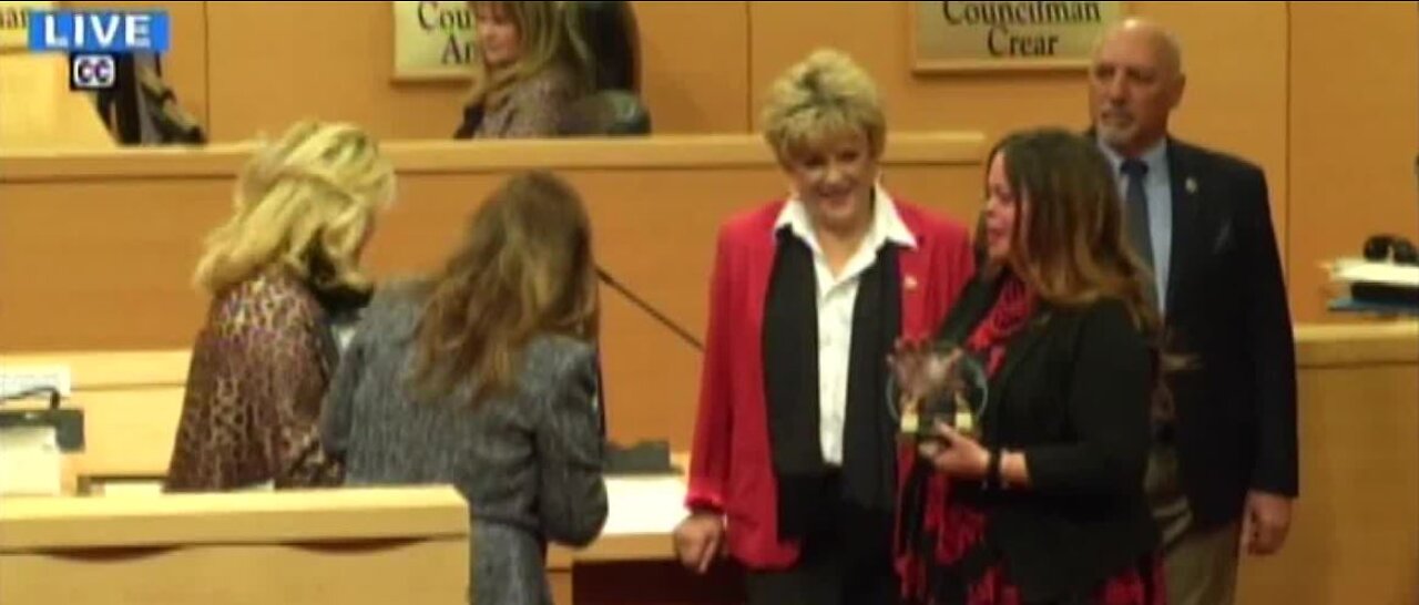 Las Vegas City Council honors woman featured in Netflix documentary