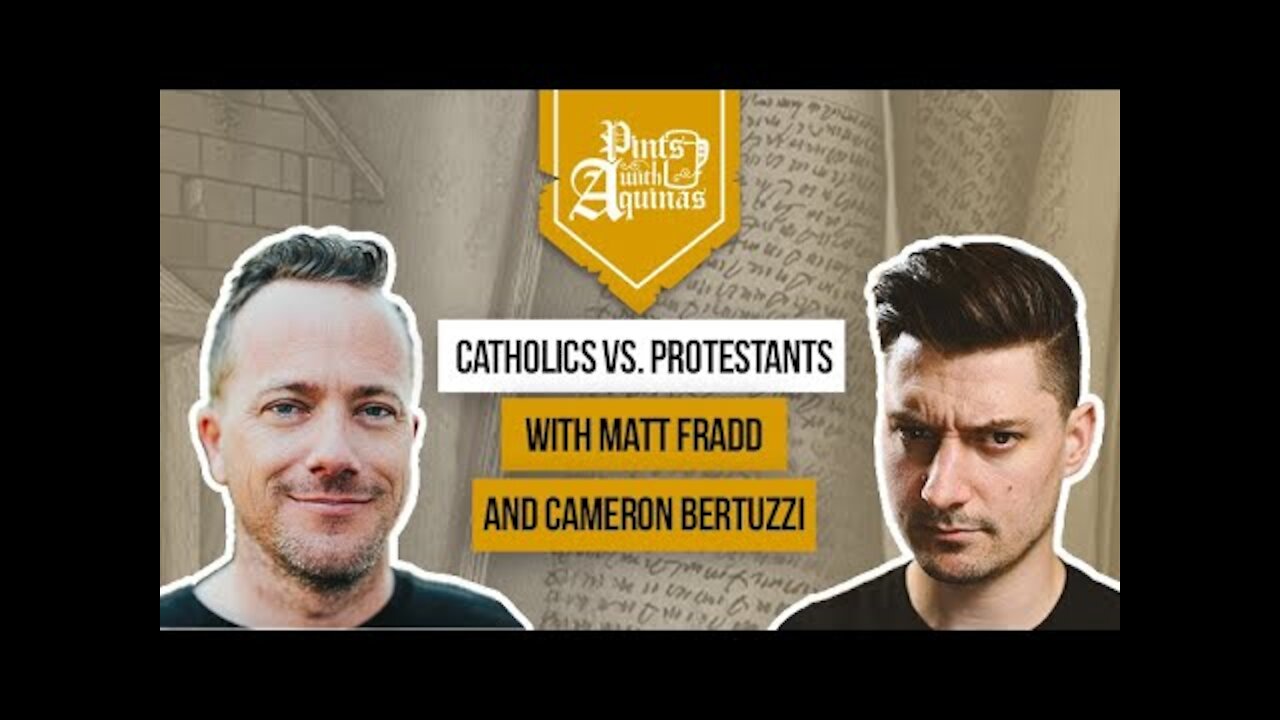 Catholic and Protestant Get in HUGE DEBATE (not really)