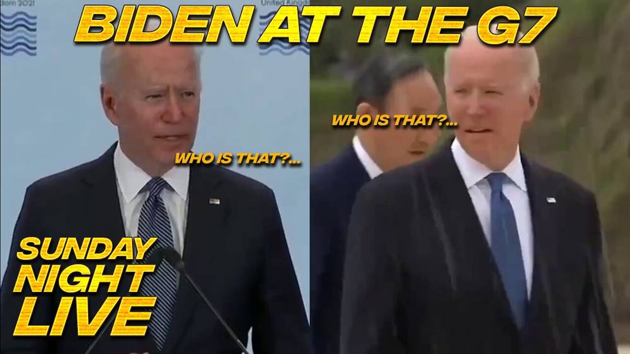 Joe Biden Falls Apart In Front Of the World At G7 Conference